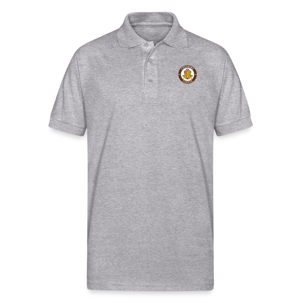 Blended Polo - heather gray