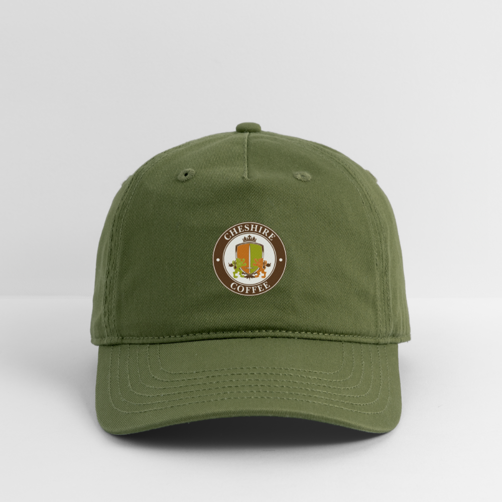 Organic Baseball Cap - olive green