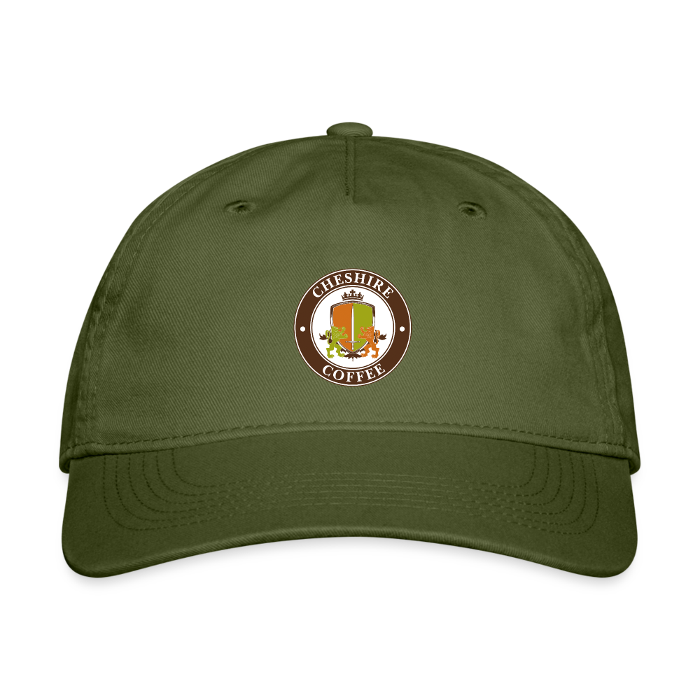 Organic Baseball Cap - olive green