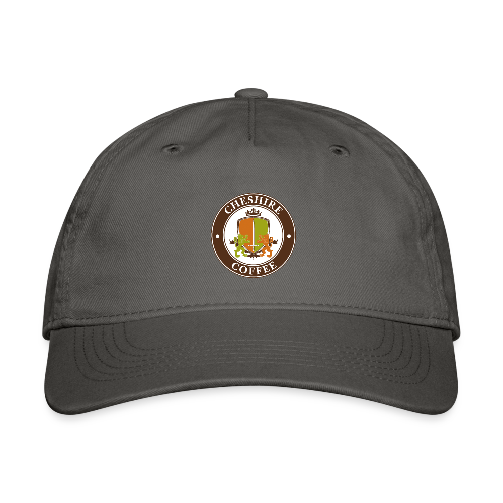 Organic Baseball Cap - charcoal