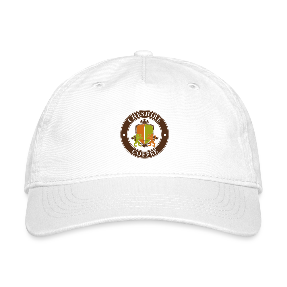 Organic Baseball Cap - white