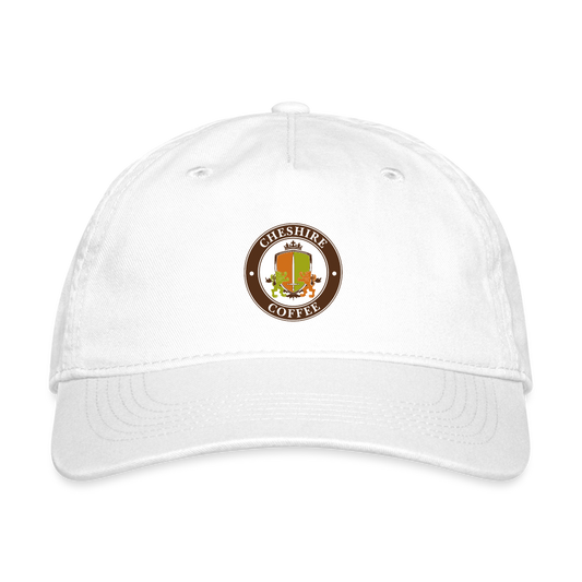 Organic Baseball Cap - white