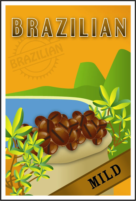 Brazilian (Mild Roast)- 1lb