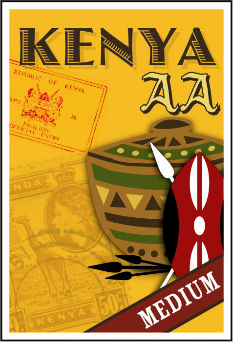 Kenya AA (Medium Roast)- 1lb